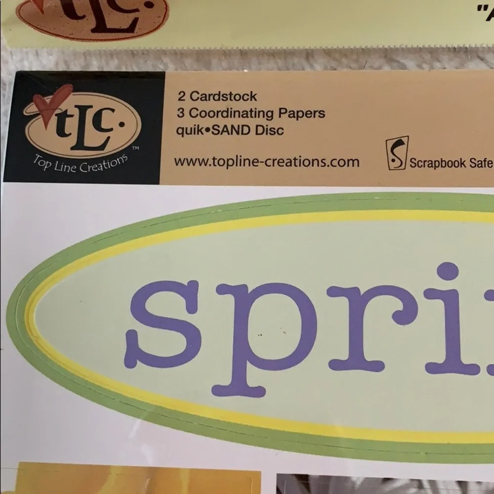New scrapbooking lot 3 pc album & paper accents Heidi Swapp - Picture 5 of 8